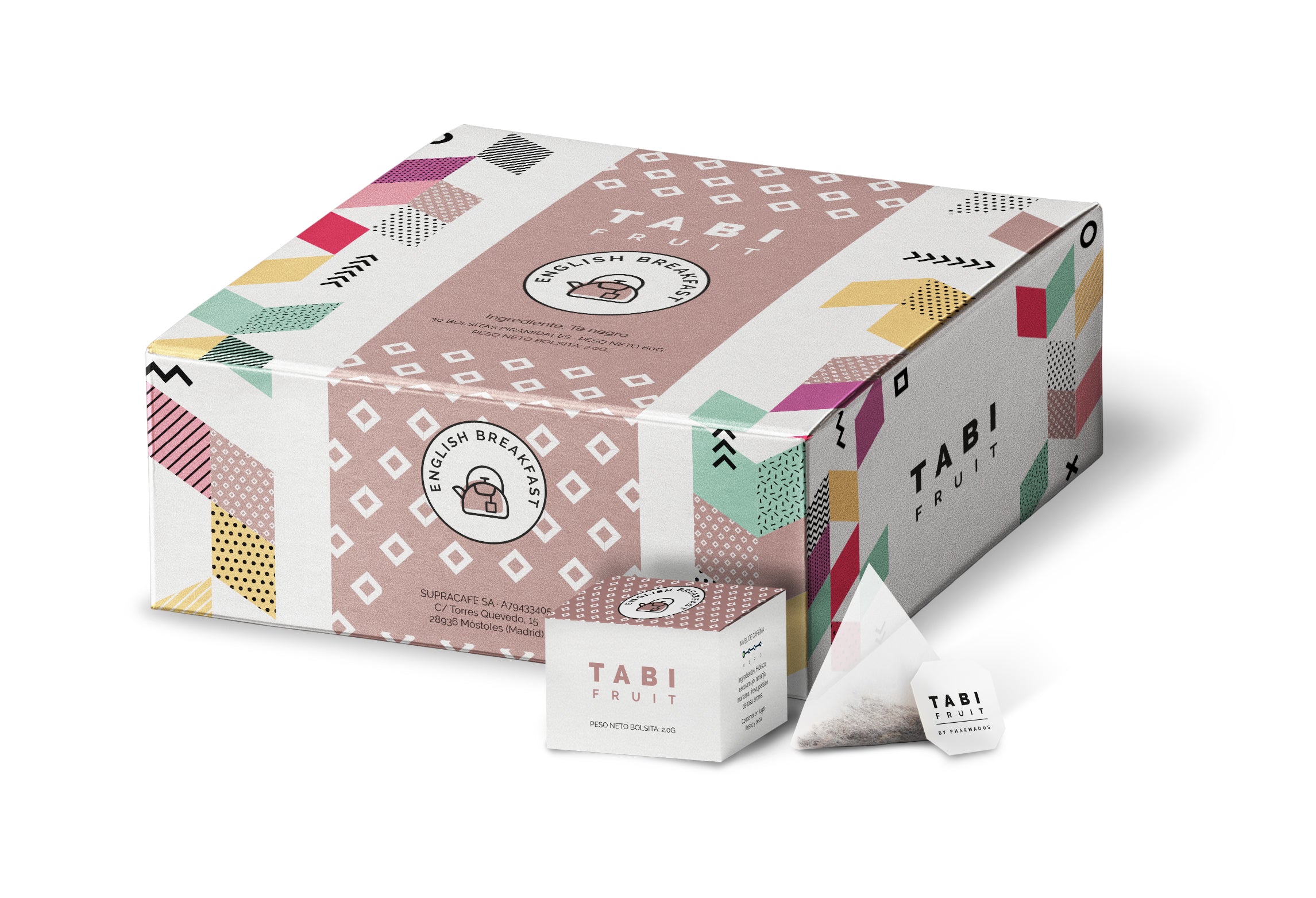 Té English Breakfast (30 pirámides)