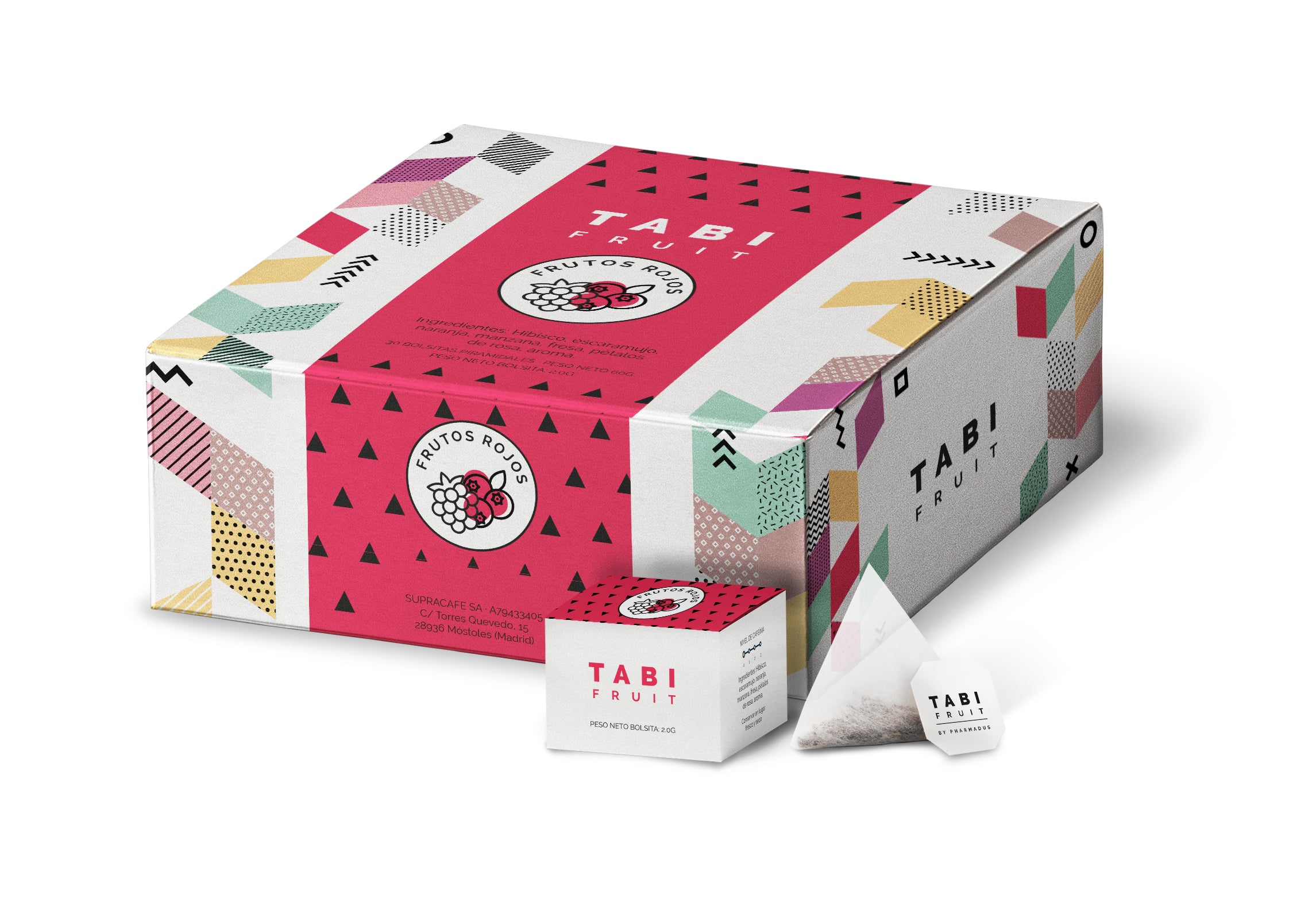 Infusión Frutos Rojos (30 pirámides)