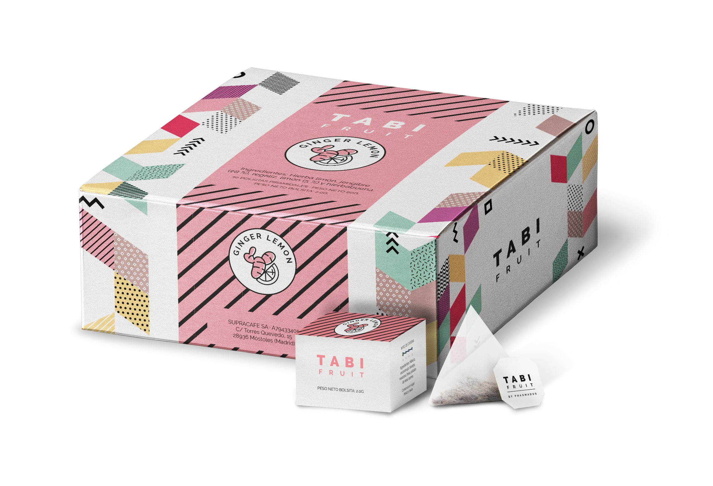 Infusión Jengibre con Limón (30 pirámides)