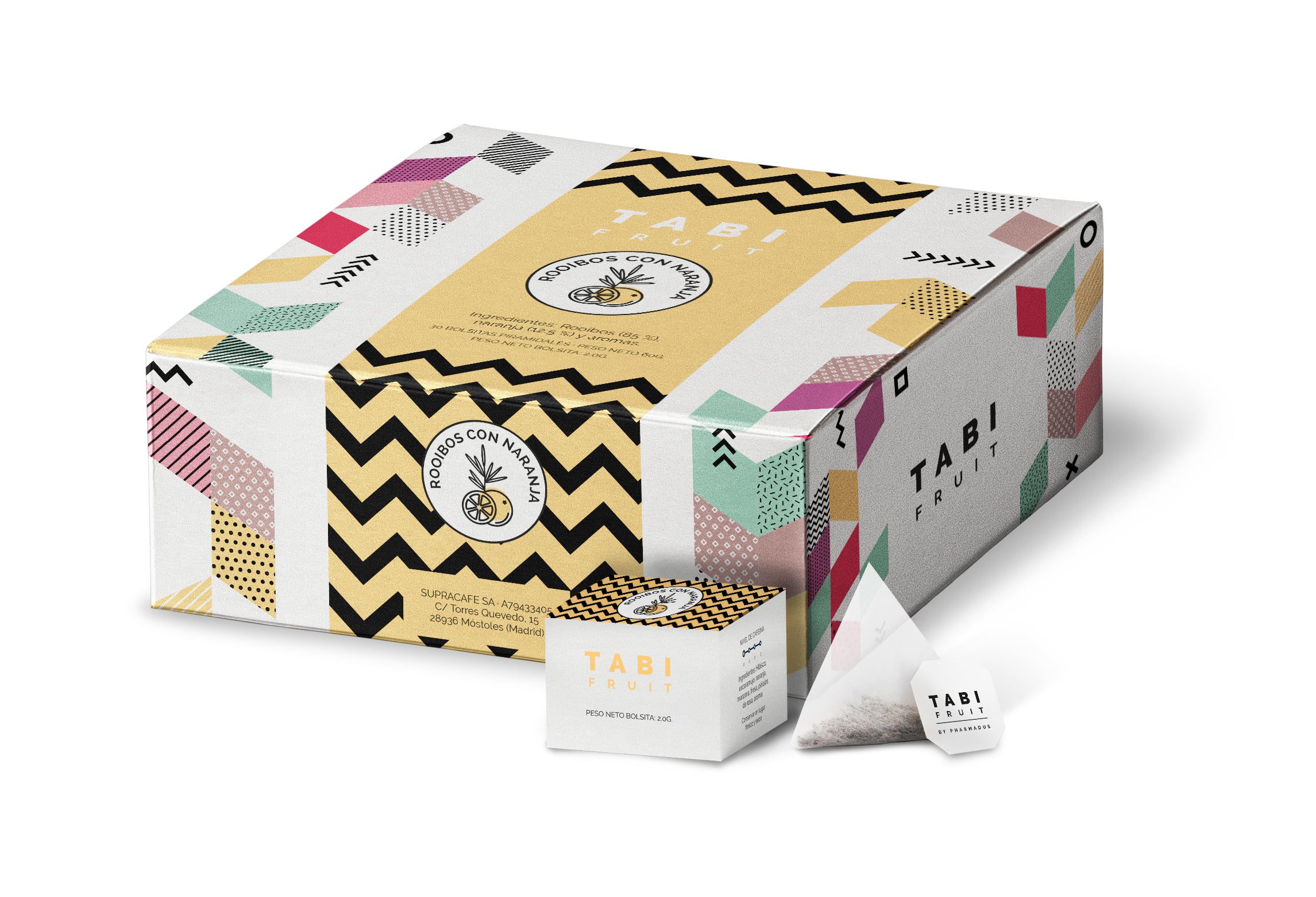 Infusión Rooibos con Naranja (30 pìrámides)