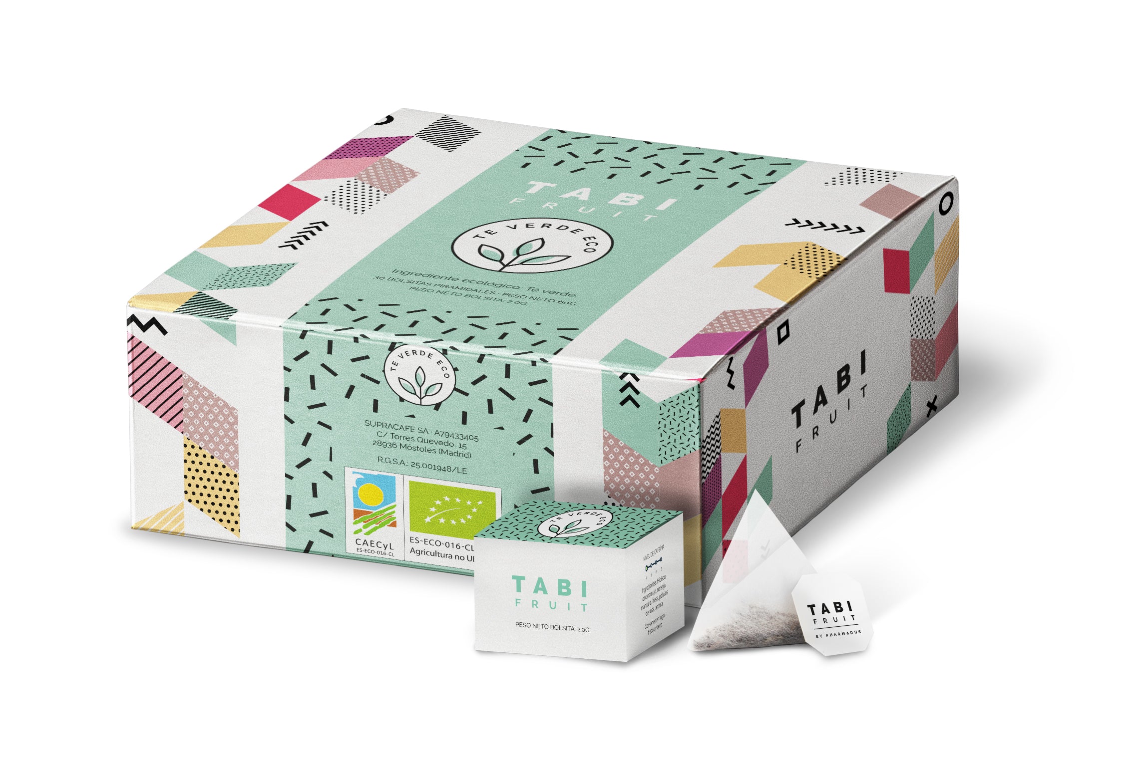 Té Verde ecológico (30 pirámides)