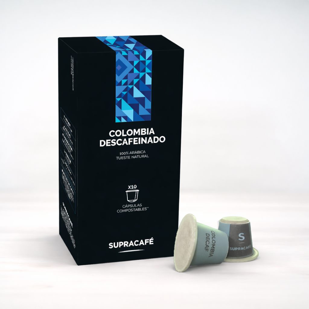 Cápsulas compostables origen Colombia Descafeinado (10 unidades)