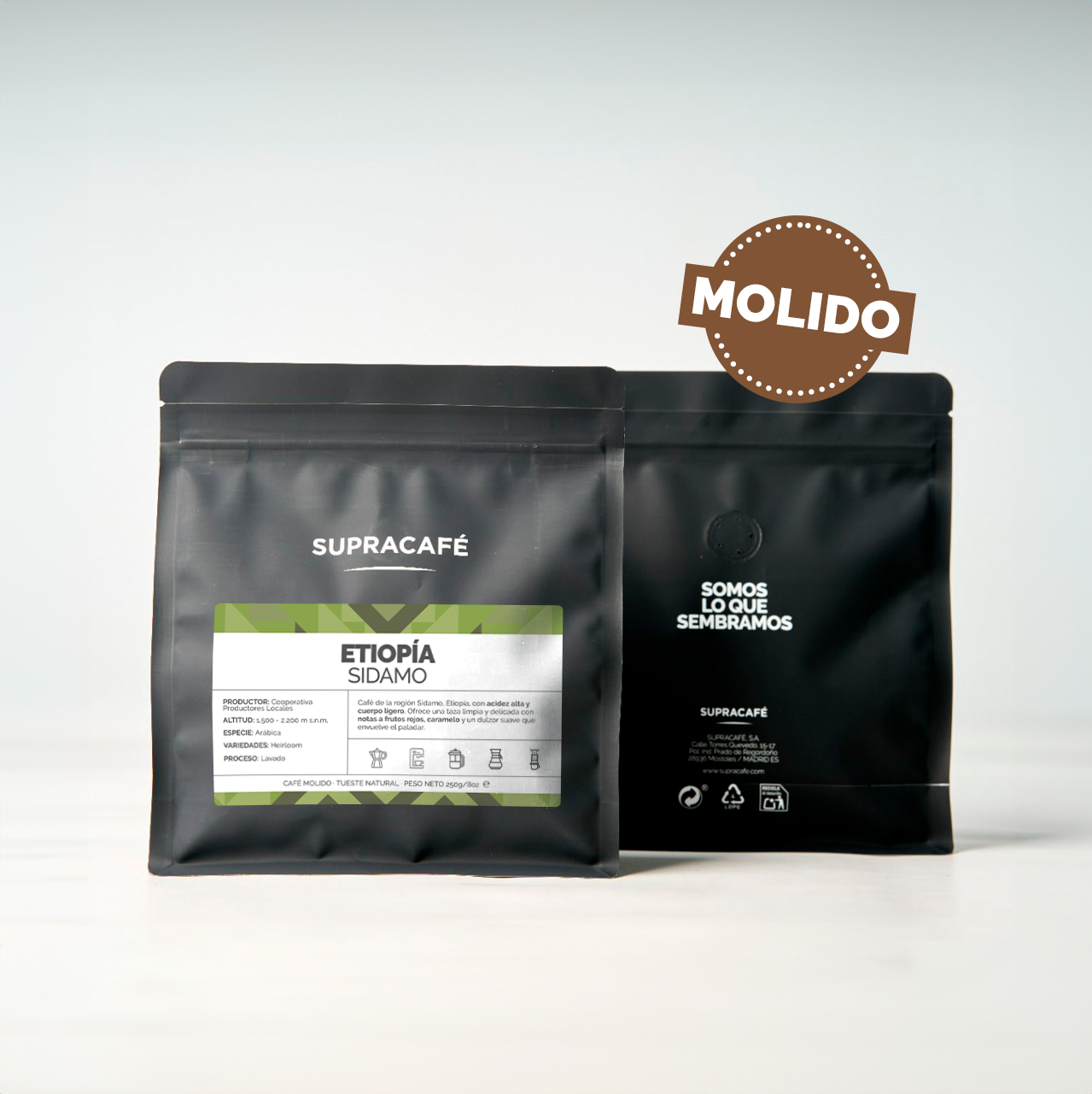 Café de Etiopía Sidamo