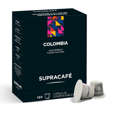 Cápsulas compostables origen Colombia (50 cápsulas)