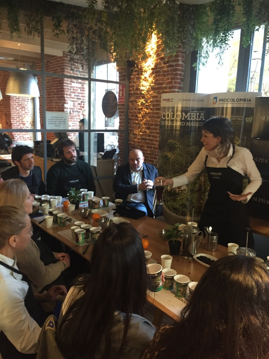 COLOMBIA SABE A CAFÉ Y MADRID TOMA CAFÉ DE COLOMBIA - Supracafe