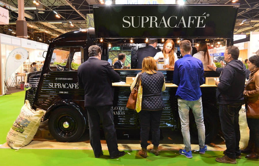 SUPRACAFÉ CONQUISTA EL SALÓN DE GOURMETS CON SU COFFEE TRUCK