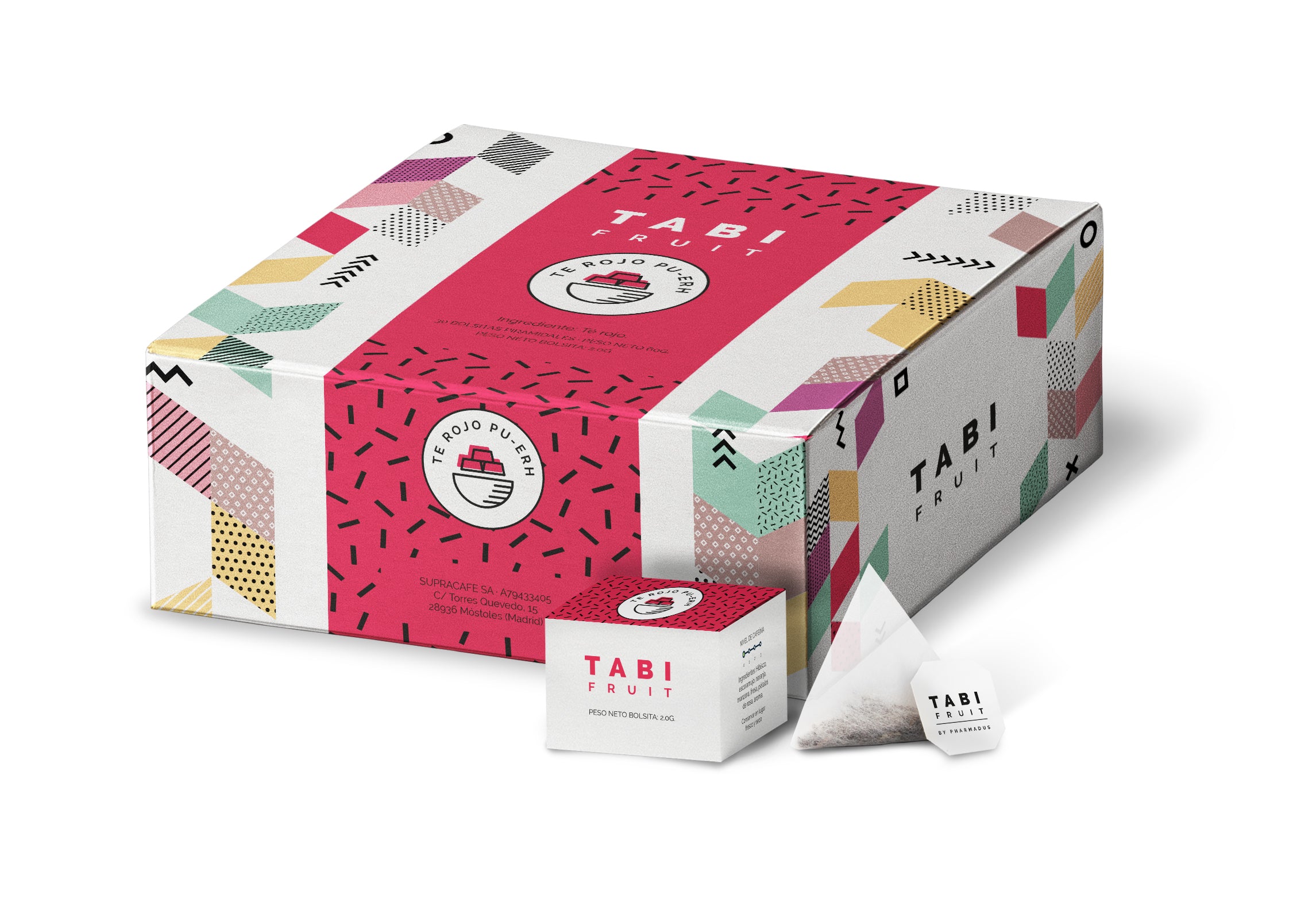 Té Rojo Pu-Erh (30 pirámides)