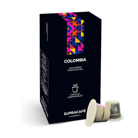Cápsulas compostables origen Colombia
