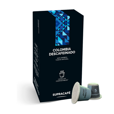 Cápsulas compostables origen Colombia Descafeinado