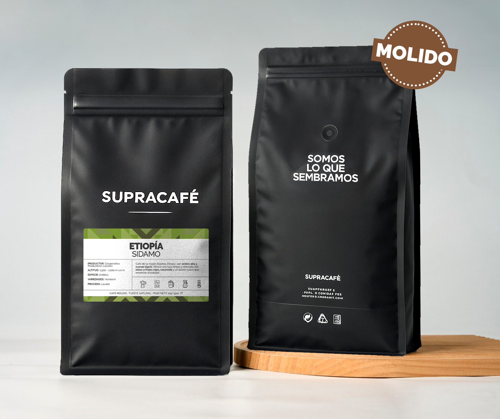 Café de Etiopía Sidamo