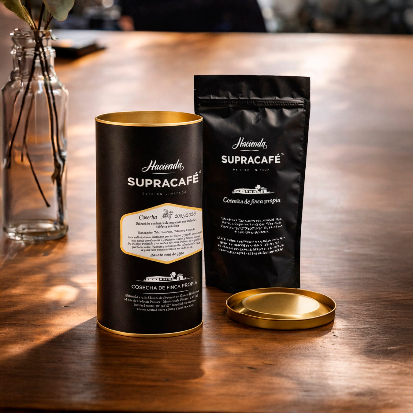 Café de Colombia de cosecha propia Hacienda Supracafé