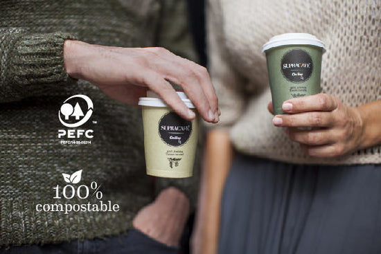 Take away personalizado 100% compostable