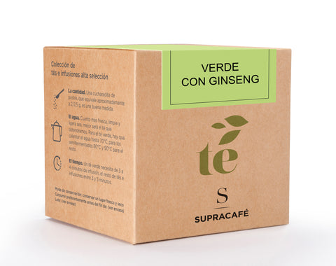 TE Verde con Ginseng