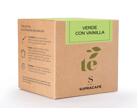 TE Verde con Vainilla
